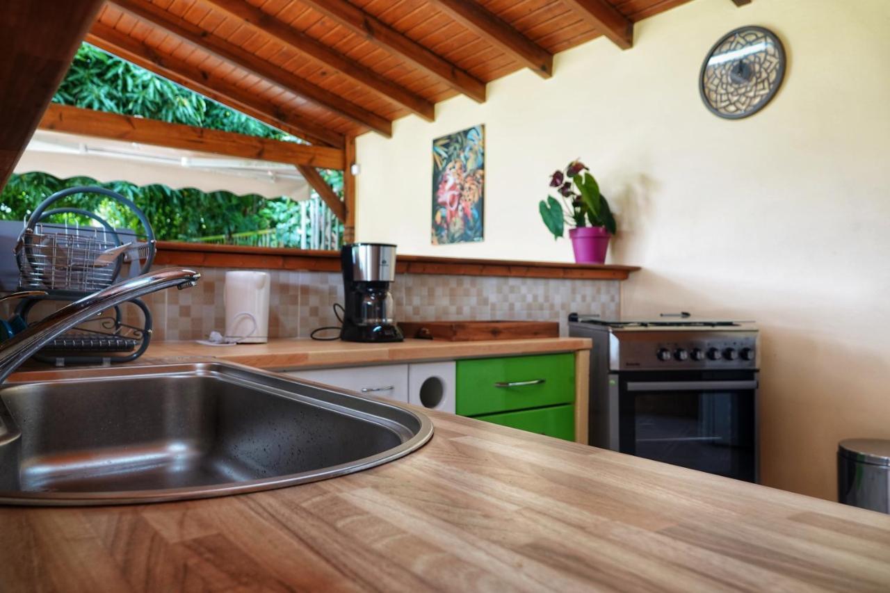 Les Gites Orchidees Bel'O Capesterre-Belle-Eau Exterior foto
