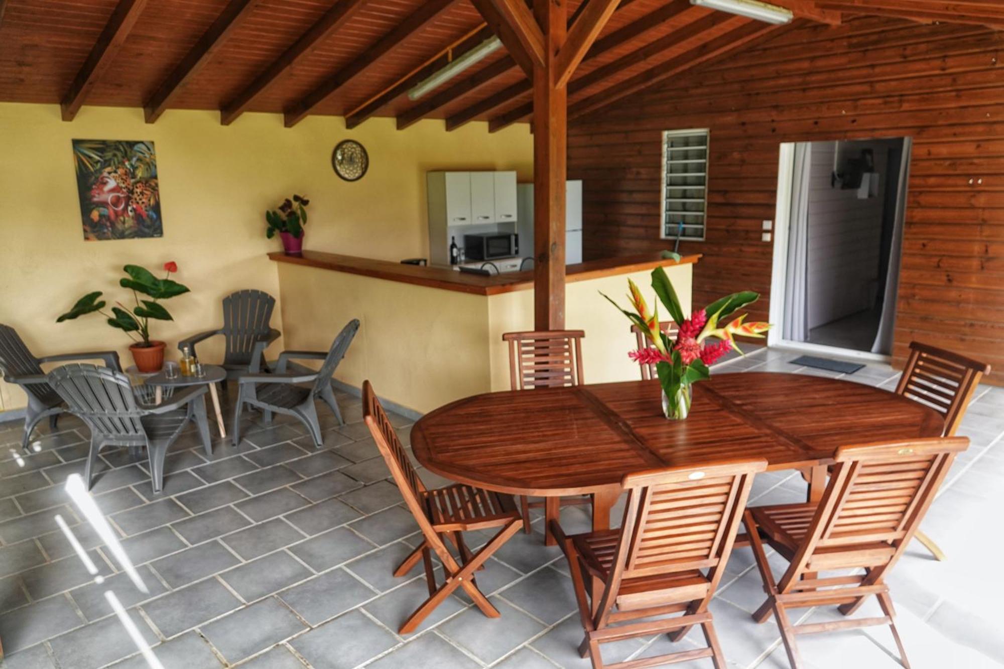 Les Gites Orchidees Bel'O Capesterre-Belle-Eau Habitación foto
